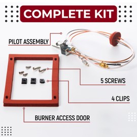 SP20075, SP20305A Pilot and Igniter Assembly Replacement Kit for Water Heaters