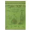 Coucke Printed Cotton Jacquard Tea Towel, Surfine Oil, 50 x