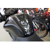 BIKE-label Tank Pad 3D Tank Protector Grey Black Compatible with