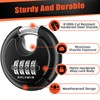 DELSWIN 4-Digit Disc Combination Lock Outdoor - Heavy Duty Combination
