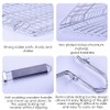 Grill Basket - Stainless Steel BBQ Portable Foldable Cooking Grate