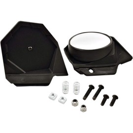 PowerMadd 34455 Black Sentinel Handguard Mirror Kit (Fixed/Fold In)