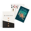 Lantern Press Monterey, California, Fluid Linework, Octopus, (52 Playing Cards,