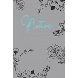 Soft glossy notebook with Flowers. Great gift for self care. Lovely rosed flowered Journals for women.: Cute 120 page Journal for Women (Hardcover) 6x9in amazing