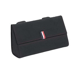 BOOC Soft Suede Car Sun Visor Glasses Case,Bigger Space Magnetic Ticket Card Sunglasses Storage Box Glasses Holder Compatible with Universal Vehicle Accessories