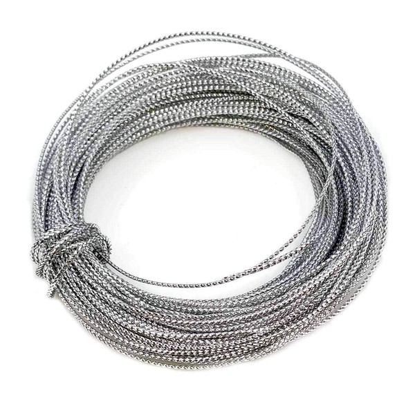 Darice Bowdabra Bow Wire, 50', Silver
