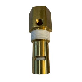 Sellerocity American Made Air Compressor Brass Check Valve 3/4 NPT Size Female (Top Thread) X 3/4 NPT Size Male (Bottom Thread) with Standard 1/8 NPT-F Unloader Port