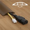 D-Line - Cubierta para cable de piso de 6 pies,