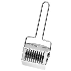 Stainless Steel Noodle Cutter,Noodle Lattice Roller Pasta Spaghetti Maker Kitchen Cooking Tools Pressing Dough Cutter Pasta Make Tool
