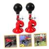 Outanaya 2Pcs Practical Bike Horn Lightweight Cycling Horn for Mountain