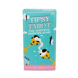 Gift Republic Tipsy Tarot: Mystical Drinking Game for Women - Unveil Your Drunken Destiny - Adult Party Fun, Blue