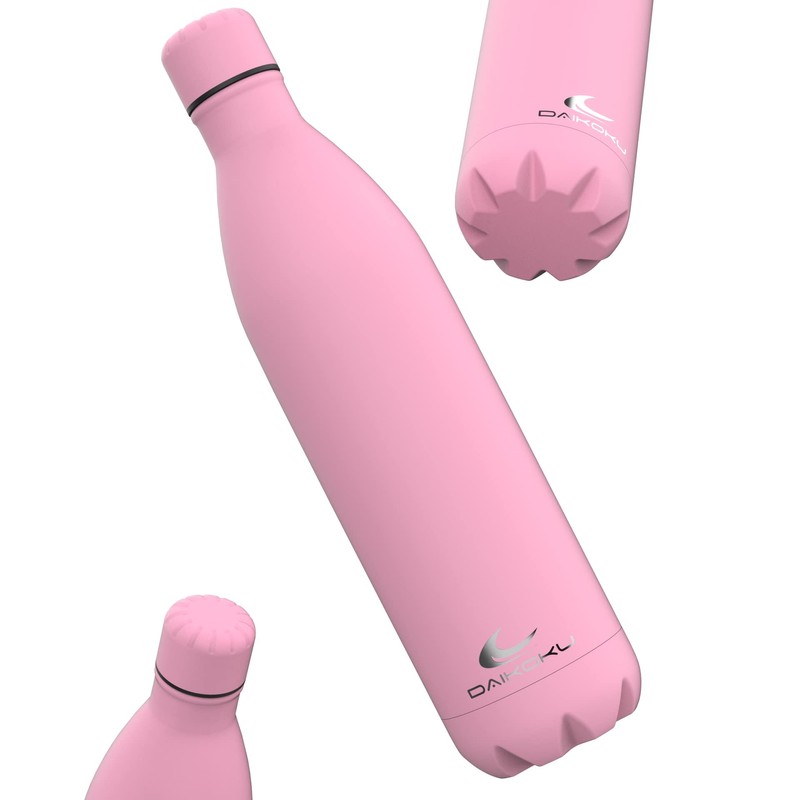 Daikoku Stainless Steel Bottle + Adjustable Strap + Carabiner, BPA