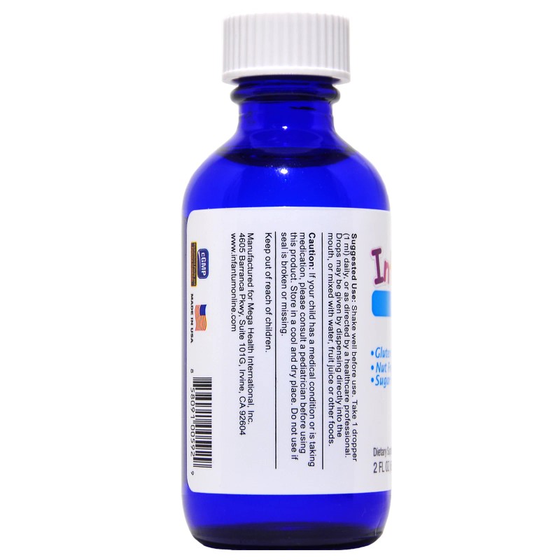 Infantum Zinc, 2 FL OZ (Gluten Free, Nut Free, Sugar