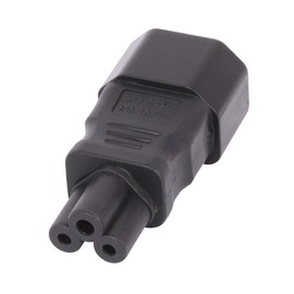 LINDY IEC C14 to C5 Cloverleaf Adapter 30453