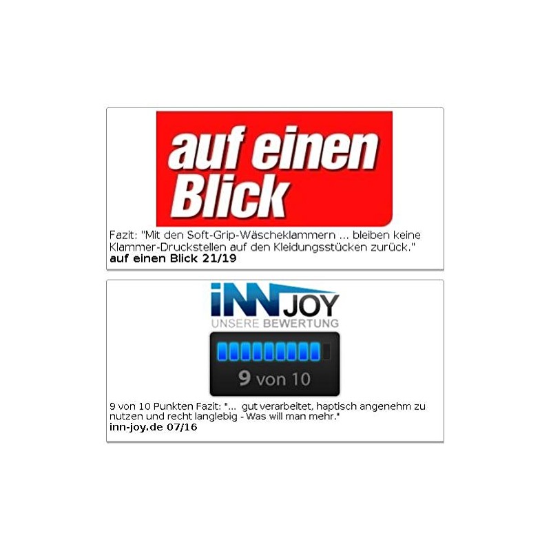 PEARL Clothes Pegs Soft Grip Pack of 25