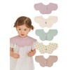 Konny Baby Bib Set, 360° Rolling Bib, Absorbent, Quick Drying,