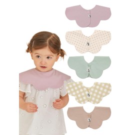 Konny Baby Bib Set, 360° Rolling Bib, Absorbent, Quick Drying, Simple, Girls, Boys, Baby Outfit, Baby Shower, Stylish, Present