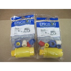Ericson 1610-CG Cord Receptacle Connector 5-15R 2P 3W 15A 125V *LOT OF 2*
