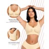 FeelinGirl Post Surgery Compression Bra Soft Support for Breast Augmentation