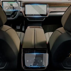 amFilm Glass Screen Protector for 2022 Rivian R1T / R1S, (3 Pack) Touch Display Tempered Glass Screen Protector for Rivian R1T / R1S - Easy Installation, High Touch Sensitivity, Bubble Free