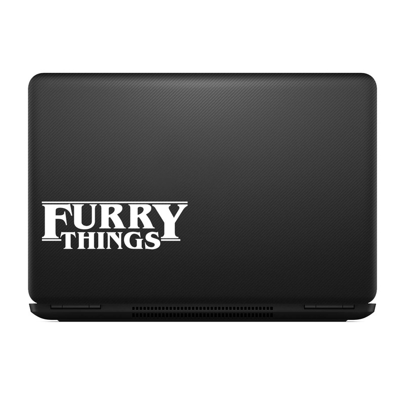 Bargain Max Decals Furry Things Sticker Decal Notebook Car Laptop