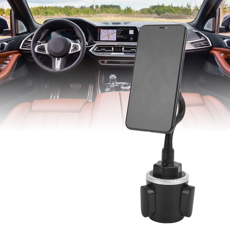 Universal Car Cup Phone Holder Magnetic Cup Holder Phone Mount