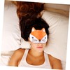 Mikinona 2Pcs Adorable Cartoon Animal Sleep Eye Masks Comfortable Light