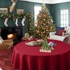 Biscaynebay Round Christmas Tablecloths 60" for Round Tables diameters from