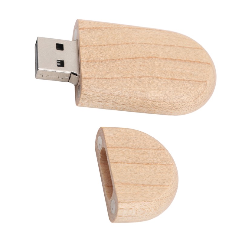 Wooden USB Stick Waterproof Anti Static Anti Magnetic USB Flash