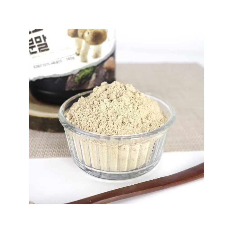 표고버섯분말 140g 자연 그대로 국내산 천연조미료 Shiitake Mushroom Powder 140g
