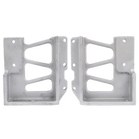 Pair Hinge Hood Upper Pivot Bracket Kit Replacement for Peterbilt 357 377 378 379 #1304286L 1304286R Mixizap