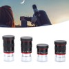 1.25" 68° Ultra Wide Angle FMC Eyepiece Kit 6+9+15+20mm for
