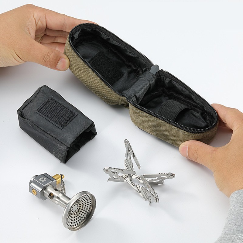 3300W Camping Stove High Efficient Backpacking Stove Camping Split Gas