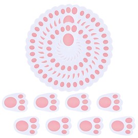 AhfuLife AhfuLife Easter Bunny Paw Print, 60 PCS Paper Garden Lawn Decorations, Rabbit Floor Footprints Decoration for Children Garden Outdoor Yard Lawn Signs Party Decorations Birthday Party Supplies