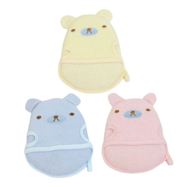 ORFOFE 3pcs Boys and Girls Bath Towel Duck Bath Toy