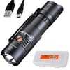 Fenix PD25R EDC Flashlight 800 Lumen USB-C Rechargeable, Dual Switch