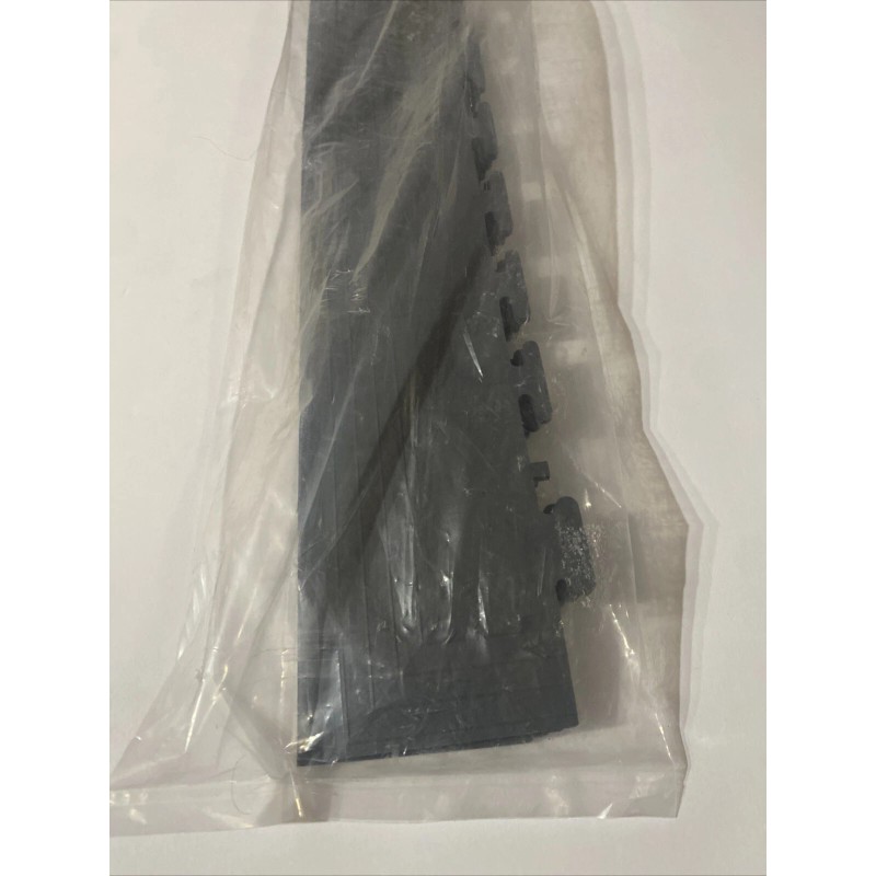 Blue Hawk (4) PVC Plastic Tile Dark Gray Edges Blue