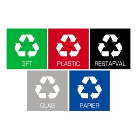 Plafor Bin Upsell Sticker Set or 5 Pieces