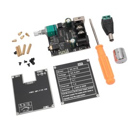 ZK-301B Mono Bluetooth 5.1 Amplifier Board 30W Power Amplifier Module TPA3110D2 Chip DC 9-24V 3A Real Wireless Stereo Function Support App