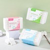 Cross-border 150-Piece Disposable Wet Compressed Thick Mild Absorbent Makeup Cotton Pads for Toner Packs (Boxed) 150 Pieces/Blue 10ea