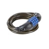 Prophete Coiled Combination Cable Lock Black 150 cm - 4