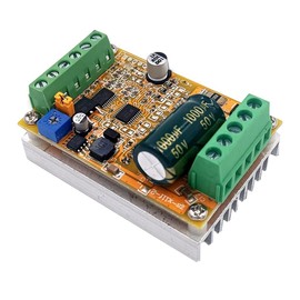 Pojedehy 6-60V BLDC Three Phase DC Brushless Motor Controller 400W PWM Hall Motor Control Driver Board(Without Hall)