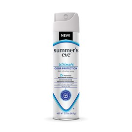 Summer's Eve Ultimate Odor Control Daily Feminine Spray with Talc-Free, Odor-Reducing and Moisture-Absorbing Formula, 2 Oz