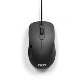 Port Connect Wired Mouse PC USB-A Ambidextrous Pro Black