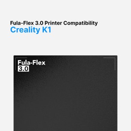 Fulament Fula-Flex Textured PEI PRO - 40% Better Adhesion Than PEI - for Creality K1 Build Plate Flex Sheet Compatible