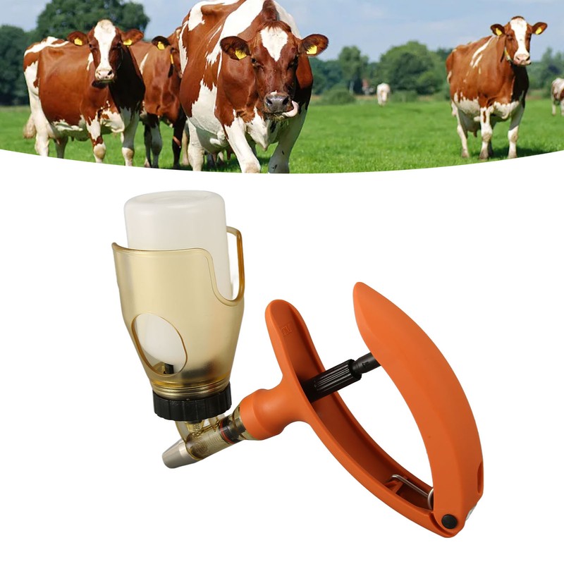 Livestock Syringe Plastic Precise Adjustable Continuous Syringe for Cattle Goat