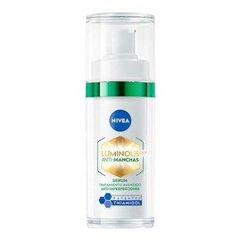 NIVEA LUMINOUS630 Anti-manchas Serum Facial Anti-imperfecciones (30 ml) - Con Ácido Hialurónico, Ácido Salicílico y Extracto de Té Verde, para una Pie