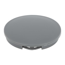 VekAuto 1pc Car Wheel Hub Center Caps, 62mm 2.44"OD Universal for Car Durable ABS Plastic Gray Front and Rear Wheels