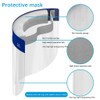 Komonee Face Shield Reusable Plastic Safety Visor Screen Transparent Cover