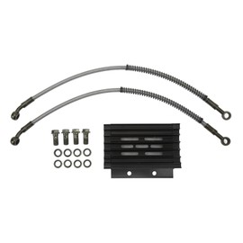 Oil Cooler Radiator Engine Cooling Hose Bolt Kit High Performance for 110CC‑150CC Pit Dirt Bike ATV